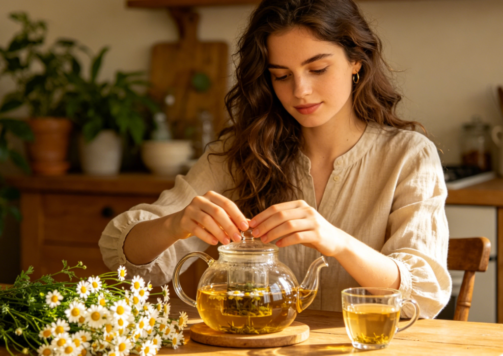 Make Chamomile Tea